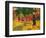 Taperaa Mahana, 1892 (Oil on Canvas)-Paul Gauguin-Framed Giclee Print