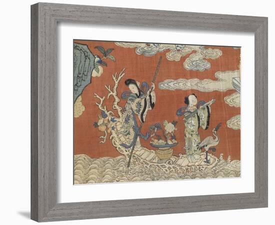 Tapisserie d'anniversaire de naissance-null-Framed Giclee Print