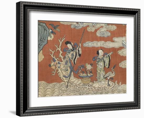 Tapisserie d'anniversaire de naissance-null-Framed Giclee Print