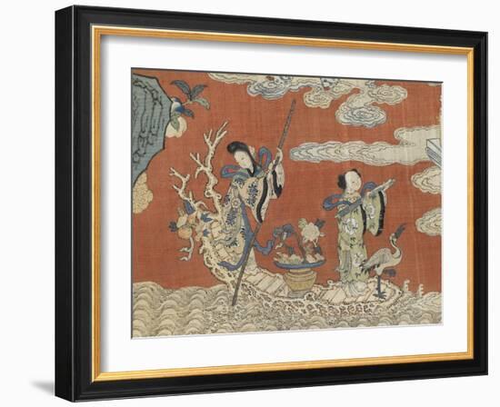 Tapisserie d'anniversaire de naissance-null-Framed Giclee Print