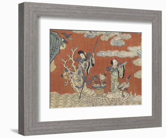 Tapisserie d'anniversaire de naissance-null-Framed Giclee Print