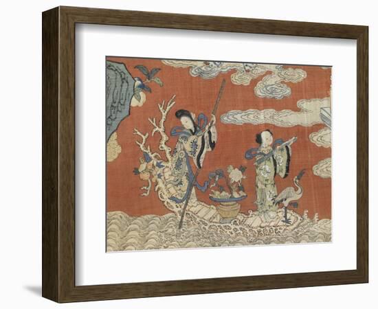 Tapisserie d'anniversaire de naissance-null-Framed Giclee Print