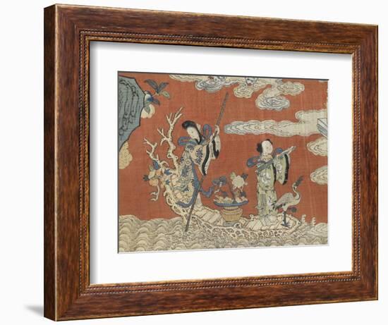 Tapisserie d'anniversaire de naissance-null-Framed Giclee Print