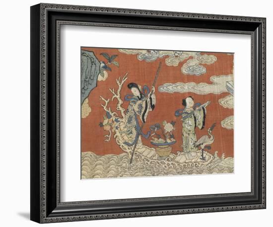 Tapisserie d'anniversaire de naissance-null-Framed Giclee Print