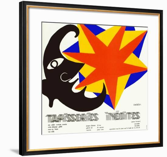 Tapisseries Inédites-Alexander Calder-Framed Collectable Print