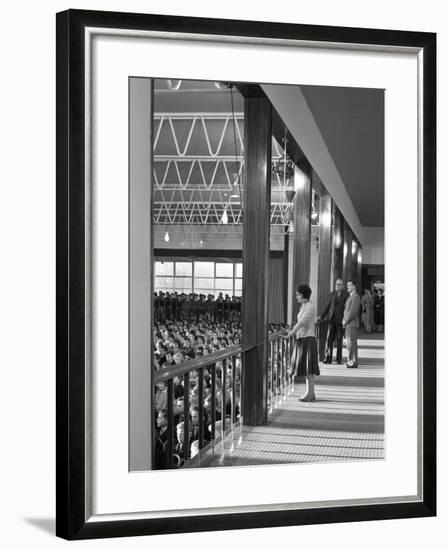 Tapton Hall Secondary Modern School, Sheffield, South Yorkshire, 1960-Michael Walters-Framed Photographic Print