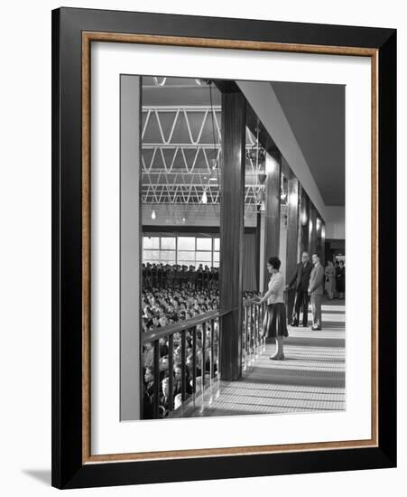 Tapton Hall Secondary Modern School, Sheffield, South Yorkshire, 1960-Michael Walters-Framed Photographic Print