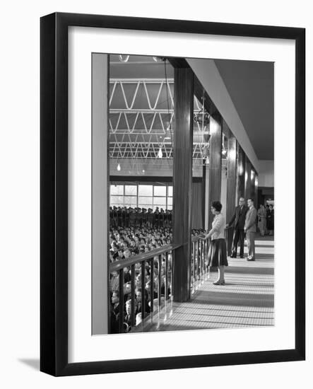 Tapton Hall Secondary Modern School, Sheffield, South Yorkshire, 1960-Michael Walters-Framed Photographic Print