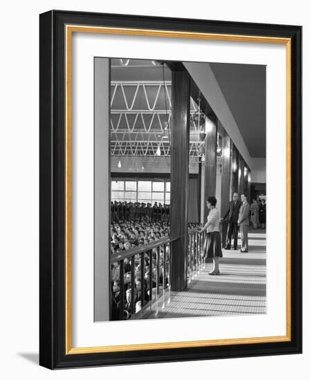Tapton Hall Secondary Modern School, Sheffield, South Yorkshire, 1960-Michael Walters-Framed Photographic Print