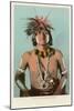 Taqui, Hopi Snake Priest-null-Mounted Art Print