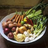A Bowl of Vegetables, Citrus Fruits and Spices-Tara Fisher-Photographic Print