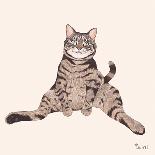 Rascal Cat IX-Tara Royle-Framed Art Print