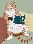 Lazy Sunday Cat IV-Tara Royle-Art Print