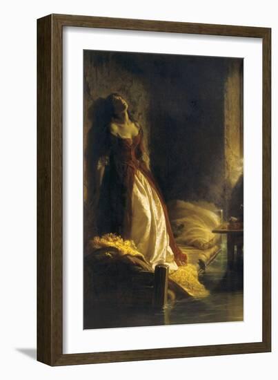 Tarakanova in the Flood-Konstantin Dmitrievich Flavitsky-Framed Art Print