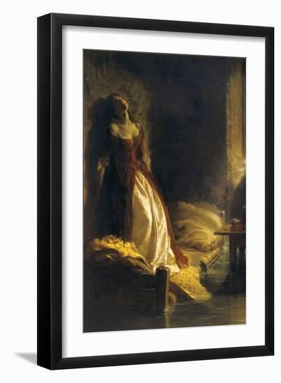 Tarakanova in the Flood-Konstantin Dmitrievich Flavitsky-Framed Art Print