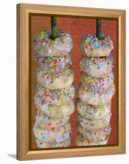 Taralli Al Naspro (Sweet Taralli) (Carnival Donuts), Italian Carnival Cakes, Italy-Nico Tondini-Framed Premier Image Canvas