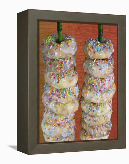 Taralli Al Naspro (Sweet Taralli) (Carnival Donuts), Italian Carnival Cakes, Italy-Nico Tondini-Framed Premier Image Canvas