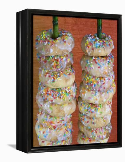 Taralli Al Naspro (Sweet Taralli) (Carnival Donuts), Italian Carnival Cakes, Italy-Nico Tondini-Framed Premier Image Canvas