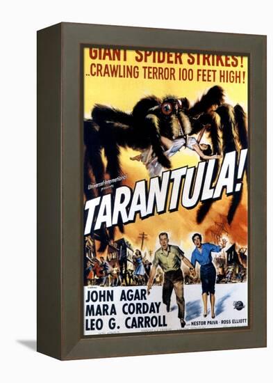 Tarantula, John Agar, Mara Corday, 1955-null-Framed Stretched Canvas