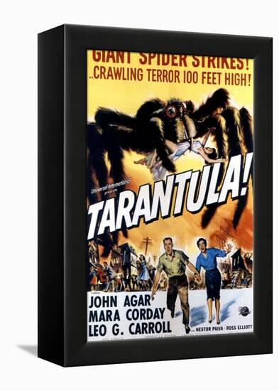 Tarantula, John Agar, Mara Corday, 1955-null-Framed Stretched Canvas