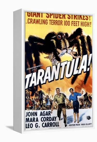 Tarantula, John Agar, Mara Corday, 1955-null-Framed Stretched Canvas