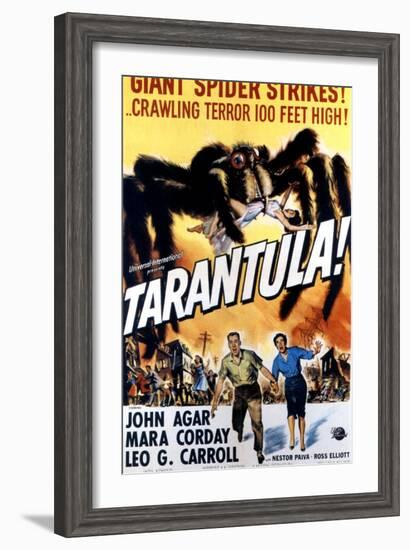 Tarantula, John Agar, Mara Corday, 1955-null-Framed Art Print