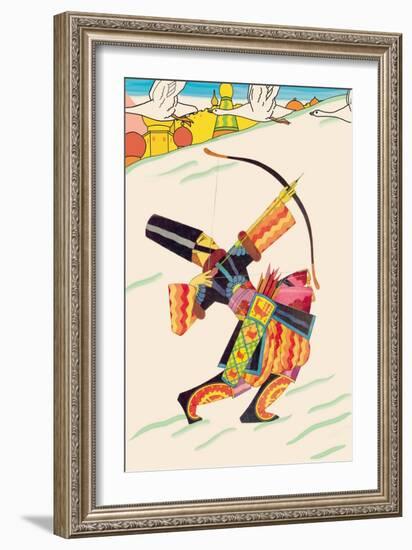 Tarban the Bowman-Frank Mcintosh-Framed Art Print