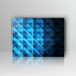 Card with Abstract Geometrical Background-Tarchyshnik Andrei-Art Print