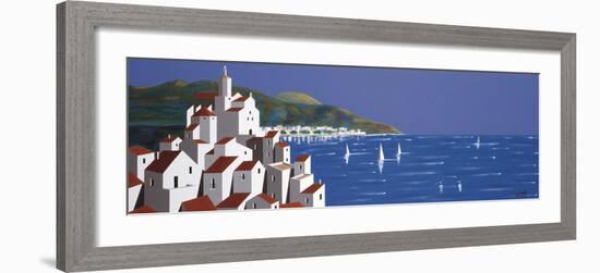 Tarde en Cadaques-Vicenc Curtó-Framed Giclee Print