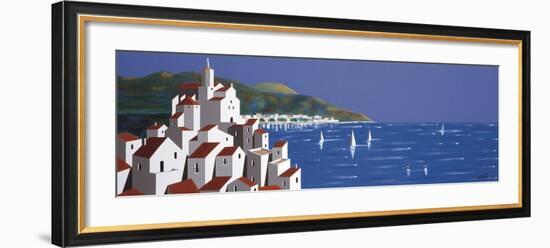 Tarde en Cadaques-Vicenc Curtó-Framed Giclee Print