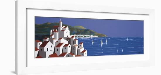 Tarde en Cadaques-Vicenc Curtó-Framed Giclee Print