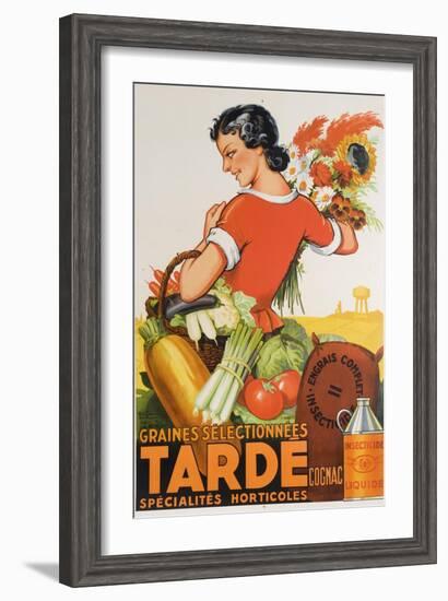 Tarde Insecticide, French Advertising Poster-null-Framed Giclee Print