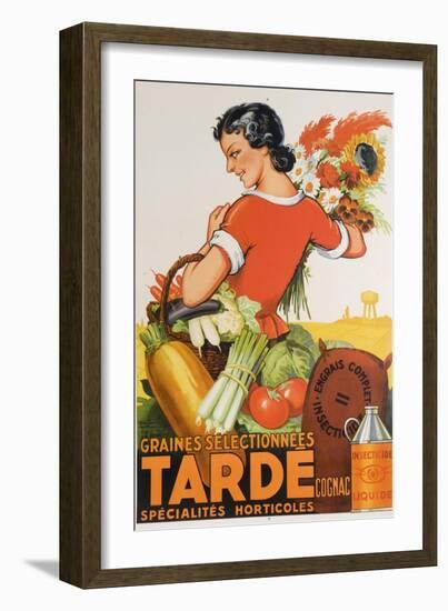 Tarde Insecticide, French Advertising Poster-null-Framed Giclee Print