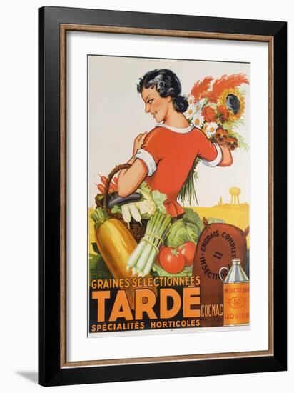 Tarde Insecticide, French Advertising Poster-null-Framed Giclee Print
