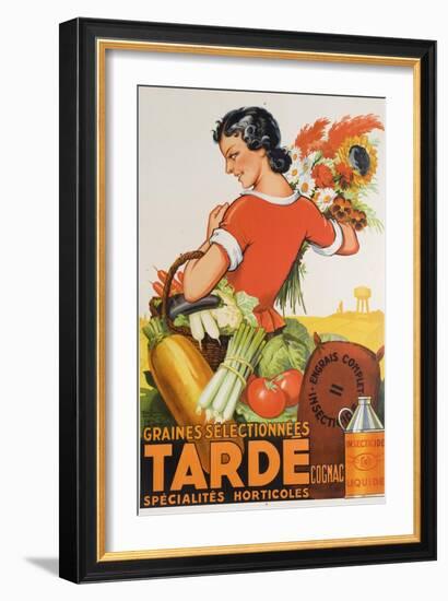 Tarde Insecticide, French Advertising Poster-null-Framed Giclee Print