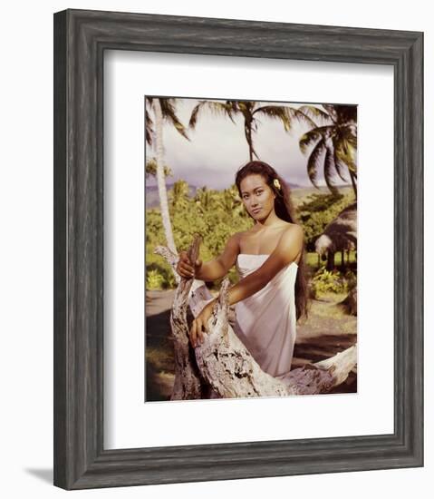 Tarita, Mutiny on the Bounty (1962)-null-Framed Photo