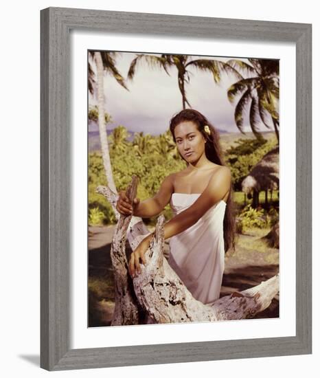 Tarita, Mutiny on the Bounty (1962)-null-Framed Photo