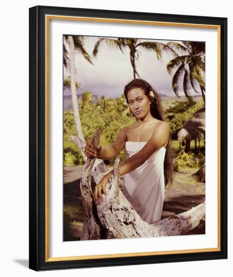 Tarita, Mutiny on the Bounty (1962)-null-Framed Photo