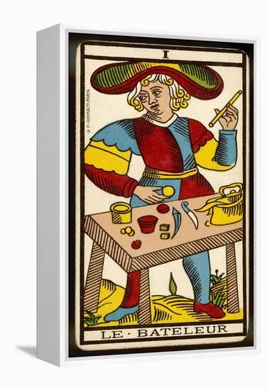 Tarot: 1 Le Bateleur, The Juggler-null-Framed Premier Image Canvas