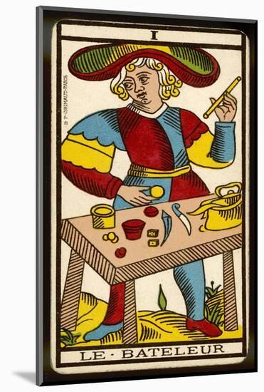 Tarot: 1 Le Bateleur, The Juggler-null-Mounted Photographic Print