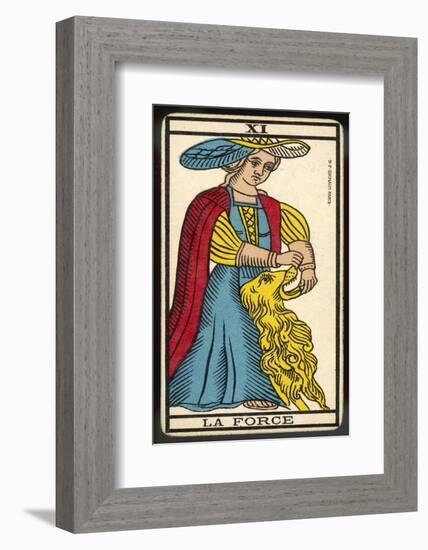 Tarot: 11 La Force, Strength-null-Framed Photographic Print