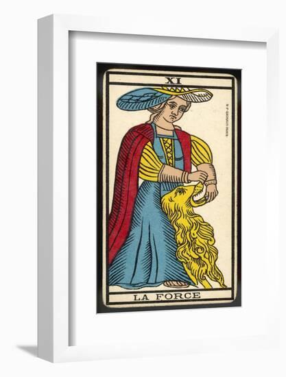 Tarot: 11 La Force, Strength-null-Framed Photographic Print