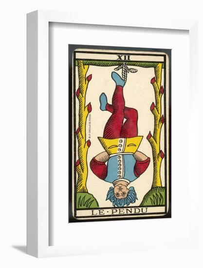 Tarot: 12 Le Pendu, The Hanged Man-null-Framed Photographic Print