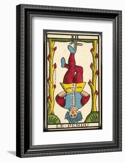 Tarot: 12 Le Pendu, The Hanged Man-null-Framed Photographic Print