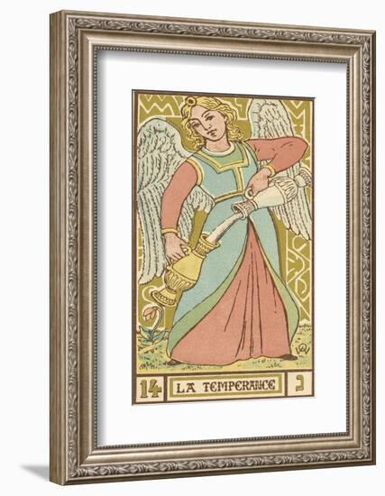 Tarot: 14 La Temperance-Oswald Wirth-Framed Photographic Print