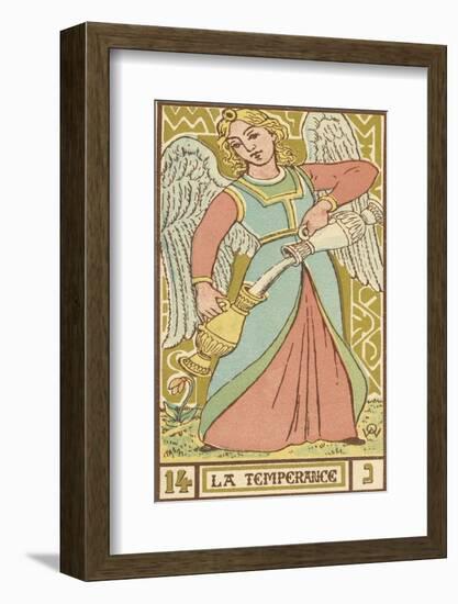 Tarot: 14 La Temperance-Oswald Wirth-Framed Photographic Print