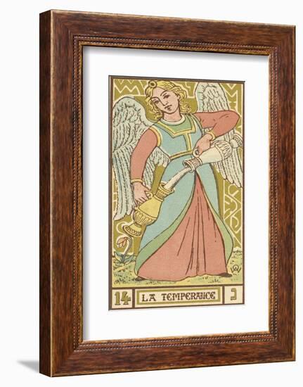 Tarot: 14 La Temperance-Oswald Wirth-Framed Photographic Print