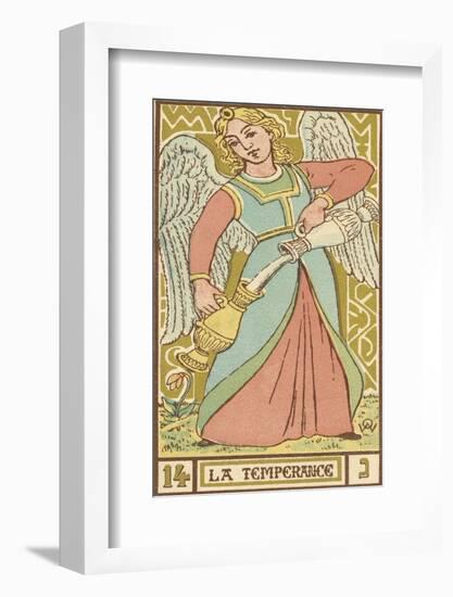 Tarot: 14 La Temperance-Oswald Wirth-Framed Photographic Print