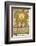 Tarot: 19 Le Soleil, The Sun-Oswald Wirth-Framed Photographic Print