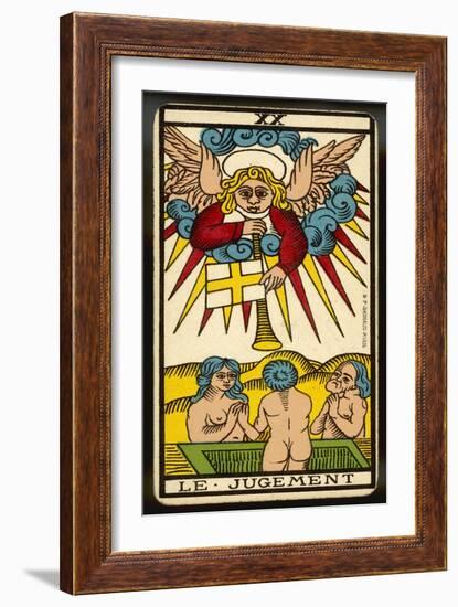 Tarot: 20 Le Jugement, The Judgment-null-Framed Art Print